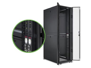 APC APDU9981EU3 power distribution unit (PDU) 24 AC outlet(s) 0U Black view 11