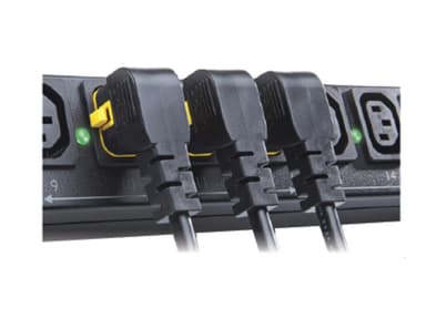 APC APDU9981EU3 power distribution unit (PDU) 24 AC outlet(s) 0U Black view 7