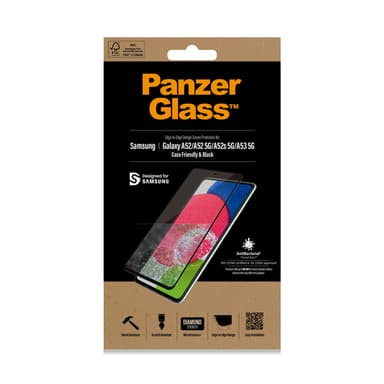 PanzerGlass ® Screen Protector Samsung Galaxy A52 | A52 5G | A52s 5G | A53 5G Clear screen protector 1 pc(s) view 2
