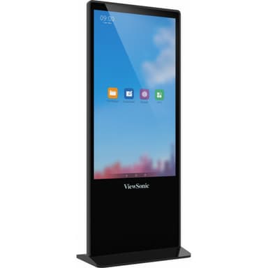 Viewsonic EP5542T Signage Display Totem design 139.7 cm (55") LED 450 cd/m² 4K Ultra HD Black Touchscreen Android 8.0 view 2