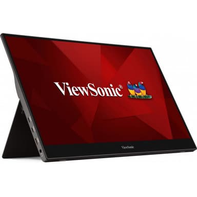 Viewsonic TD1655 computer monitor 39.6 cm (15.6") 1920 x 1080 pixels Full HD LED Touchscreen Multi-user Black, Silver view 9