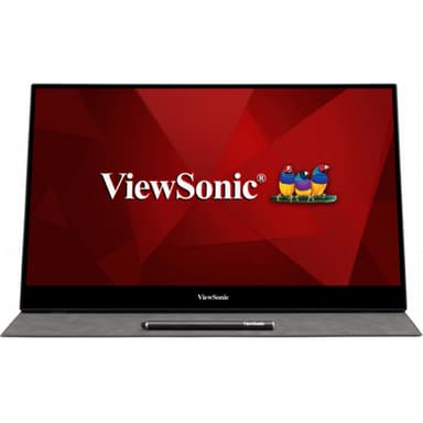 Viewsonic TD1655 computer monitor 39.6 cm (15.6") 1920 x 1080 pixels Full HD LED Touchscreen Multi-user Black, Silver view 19