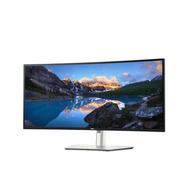 DELL UltraSharp U3425WE computer monitor 86.7 cm (34.1") 3440 x 1440 pixels Wide Quad HD LCD Black, Silver view 2