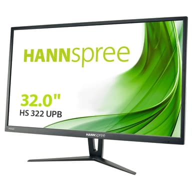 Hannspree HS 322 UPB computer monitor 81.3 cm (32") 2560 x 1440 pixels Quad HD LED Black view 1