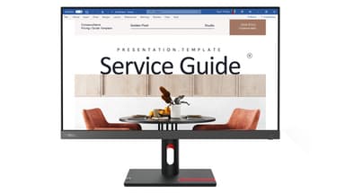 Lenovo ThinkVision S24i-30 computer monitor 60.5 cm (23.8") 1920 x 1080 pixels Full HD LED Black view 1