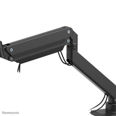 Neomounts NM-D775DX3BLACK Monitor arm 17-27" - gas spring - Topfix - 180°-stop view 8