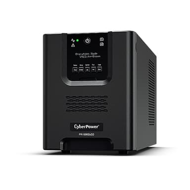 CyberPower PR1500ELCD uninterruptible power supply (UPS) Line-Interactive 1.5 kVA 1350 W 8 AC outlet(s) view 1