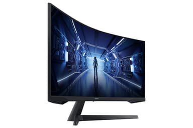 Samsung LC34G55TWWPXXU computer monitor 86.4 cm (34") 3440 x 1440 pixels UltraWide Quad HD LED Black view 7