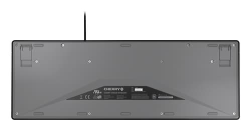 CHERRY STREAM keyboard Home/Office USB QWERTY Portuguese Black, Grey