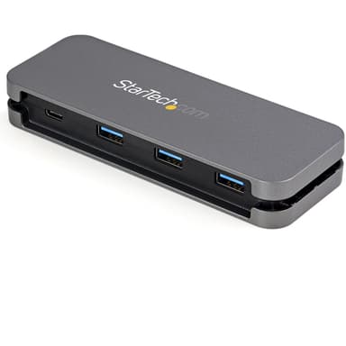 StarTech.com 4 Port USB C Hub - 3x USB-A/1x USB-C - 5Gbps USB 3.0 Type-C Hub (3.2/3.1 Gen 1) - Bus Powered - Portable USB-C to USB-A Adapter Hub - 28.5cm (11.2") Cable w/Cable Management~4 Port USB C Hub - 3x USB-A/1x USB-C - USB 3.0 Type-C Hub - USB 3.2 Gen 1 (5Gbps) - Bus Powered - Portable USB-C to USB-A Adapter Hub - 11.2" (28.5cm) Cable w/Cable Management view 2