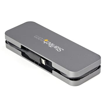 StarTech.com 4 Port USB C Hub - 3x USB-A/1x USB-C - 5Gbps USB 3.0 Type-C Hub (3.2/3.1 Gen 1) - Bus Powered - Portable USB-C to USB-A Adapter Hub - 28.5cm (11.2") Cable w/Cable Management~4 Port USB C Hub - 3x USB-A/1x USB-C - USB 3.0 Type-C Hub - USB 3.2 Gen 1 (5Gbps) - Bus Powered - Portable USB-C to USB-A Adapter Hub - 11.2" (28.5cm) Cable w/Cable Management view 5