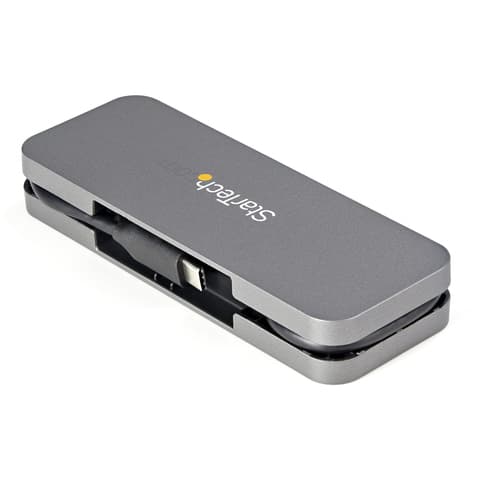 StarTech.com 4 Port USB C Hub - 4x USB-A - USB 3.0 Type-C Hub - USB 3.2 Gen 1 (5Gbps) - Bus Powered Portable USB-C to USB-A Adapter Laptop Hub - 11.2" (28.5cm) Cable w/ Cable Management