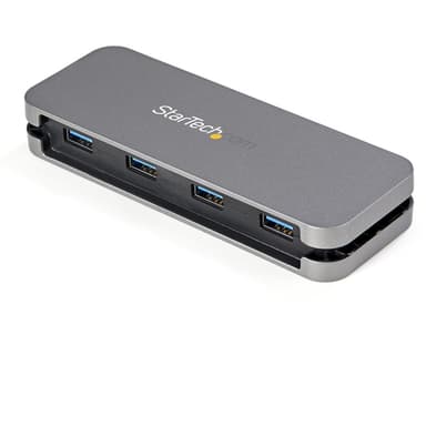 StarTech.com 4 Port USB C Hub - 4x USB-A - USB 3.0 Type-C Hub - USB 3.2 Gen 1 (5Gbps) - Bus Powered Portable USB-C to USB-A Adapter Laptop Hub - 11.2" (28.5cm) Cable w/ Cable Management view 4