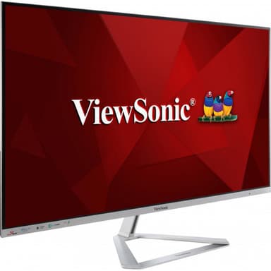 Viewsonic VX Series VX3276-MHD-3 computer monitor 81.3 cm (32") 1920 x 1080 pixels Full HD LED Silver view 2