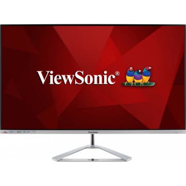 Viewsonic VX Series VX3276-MHD-3 computer monitor 81.3 cm (32") 1920 x 1080 pixels Full HD LED Silver view 1