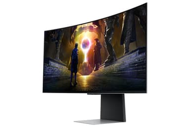 Samsung 34" Odyssey OLED G8 G85SD Ultra UWQHD 175Hz Gaming Monitor view 4