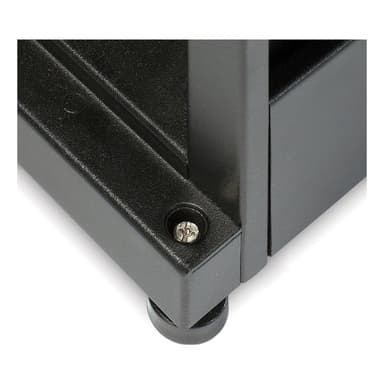 APC NetShelter AV, Server Rack Enclosure, 42U, 10-32 Threaded Rails, Black, 1991H x 600W x 825D mm view 3
