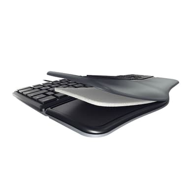 CHERRY KC 4500 ERGO keyboard Universal USB QWERTY US English Black view 3