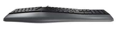 CHERRY KC 4500 ERGO Corded Ergonomic Keyboard, Black, USB (QWERTY - UK) view 3