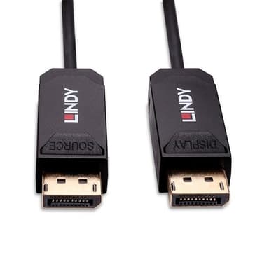 Lindy 40m Fibre Optic Hybrid DP 2.0 UBHR10 Cable view 3