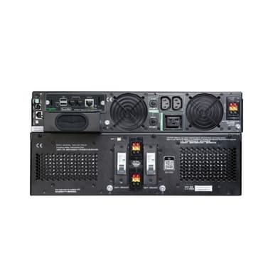 APC Smart-UPS On-Line, 10kVA/10kW, Rack/Tower, 230V, 2x IEC C13+1x IEC C19+Hard wire 3-wire (H+N+E) outlets, Network Card, W/O rail kit view 3
