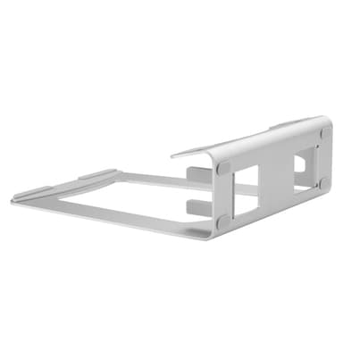 StarTech.com Laptop Stand - 2-in-1 Laptop Riser Stand or Vertical Stand - Ideal for Ultrabooks & MacBook Pro/Air - Ergonomic Angled Notebook Holder for Office Desk - Silver, Aluminum view 5