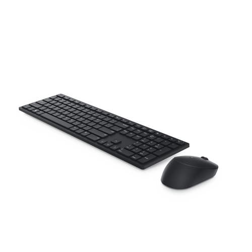 DELL Pro Keyboard and Mouse - KM5221W - UK (QWERTY) - Black