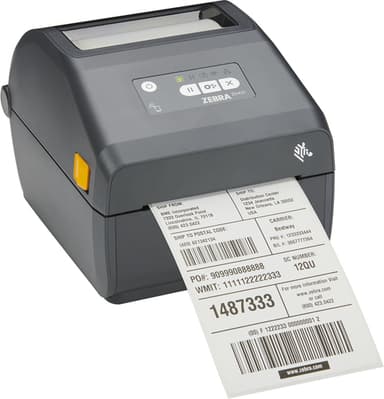 Zebra ZD421 label printer Thermal transfer 300 x 300 DPI 305 mm/sec Wired & Wireless Ethernet LAN Bluetooth view 1