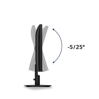 Philips 2000 series 24B2N2200/00 computer monitor 60.5 cm (23.8") 1920 x 1080 pixels Full HD LCD Black view 5