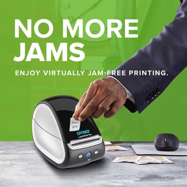 DYMO LabelWriter 550 Label Printer | Label Maker with Direct Thermal Printing | Automatic Label Recognition | Prints Address LabelsShipping LabelsBarcode Labels & More | UK 3 Pin Plug view 3