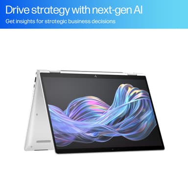 HP EliteBook X Flip G1i Next Gen AI PC Wolf Pro Security Edition Copilot+ PC Intel Core Ultra 7 258V Hybrid (2-in-1) 35.6 cm (14") Touchscreen 2.5K 32 GB LPDDR5x-SDRAM 1 TB SSD Wi-Fi 7 (802.11be) Windows 11 Pro Silver view 8