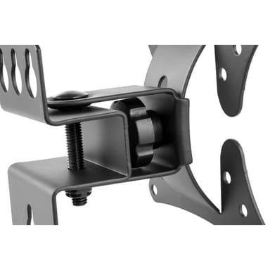 Manhattan Pivoting Wall Mount for TV & Monitors (Tilt and Swivel), For screens 13" to 27", VESA compatibility: all between 75x75mm and 100x100mm - check the dimensions of the four mounting holes on back of screen to ensure it fits, Single Stud Bracket, Max 30kg view 10