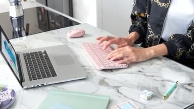 Logitech MX Keys Mini Minimalist Wireless Illuminated Keyboard view 7