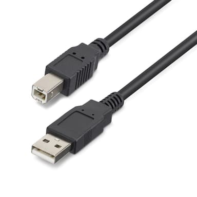 StarTech.com 65ft (20m) Active USB 2.0 A to B Cable, Long USB Cable, USB Printer Cable, 1x USB A (M), 1x USB B (M), Black view 5