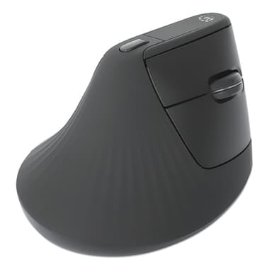 Manhattan Ergonomic Vertical Wireless Mouse (Right Handed), Black, Adjustable 800/1200/1600dpi, 2.4Ghz (effective range up to 10m), Six Button with Scroll Wheel, Nano USB-A receiver, AA battery (included), Three Year Warranty view 13