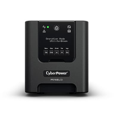 CyberPower PR750ELCD uninterruptible power supply (UPS) Line-Interactive 0.75 kVA 675 W 6 AC outlet(s) view 3