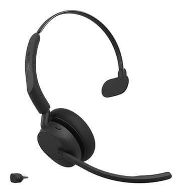 Jabra Evolve3 45 UC - USB-C with Dongle - Mono (Charging Stand) view 3