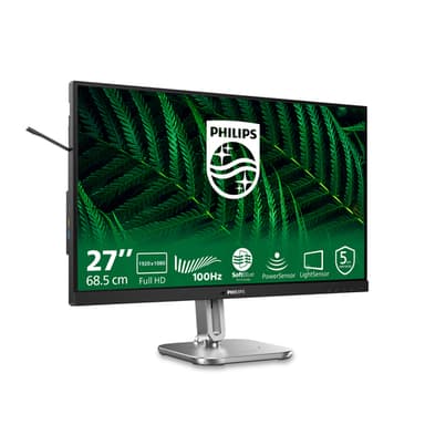 Philips 5000 series 27B2G5200/00 computer monitor 68.6 cm (27") 1920 x 1080 pixels Full HD LCD Anthracite view 2