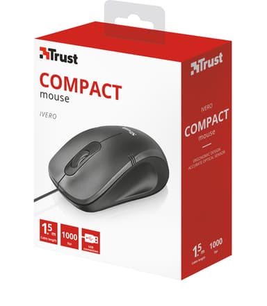 Trust 20404 mouse Office Ambidextrous USB Type-A Optical 1000 DPI view 4