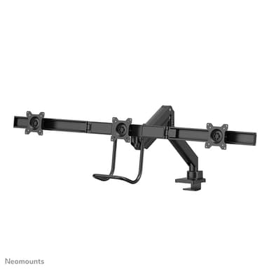 Neomounts NM-D775DX3BLACK Monitor arm 17-27" - gas spring - Topfix - 180°-stop view 13