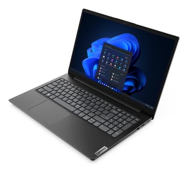 Lenovo V15 G3 IAP Intel® Core™ i5 i5-1235U Laptop 39.6 cm (15.6") Full HD 8 GB DDR4-SDRAM 256 GB SSD Wi-Fi 5 (802.11ac) Windows 11 Home Black UK English view 3