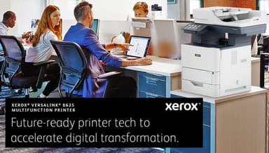 Xerox VersaLink B625 A4 61ppm Duplex Copy/Print/Scan/Fax PS3 PCL5e/6 2 Trays 650 Sheets view 7