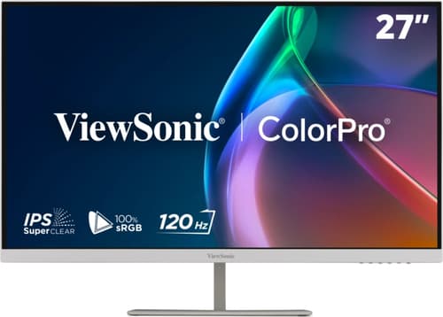 Viewsonic VP Series VP2766-2K-W computer monitor 68.6 cm (27") 2560 x 1440 pixels Quad HD LED White, Silver