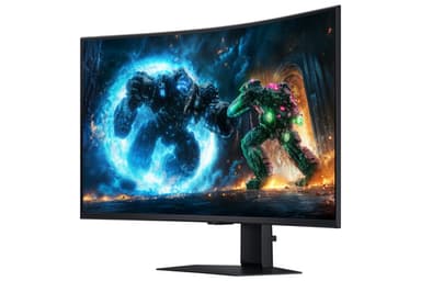 Samsung 37" Odyssey G7 G75F UHD 165Hz Curved Gaming Monitor view 4