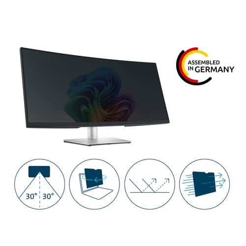 Kensington 2-way Removable Privacy Screen Filter for Dell 34" C3422WE Curved Monitor 21:9