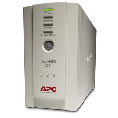 APC Back-UPS CS 325VA, 230V, without auto shutdown software, 4 IEC outlets (1 surge) view 2