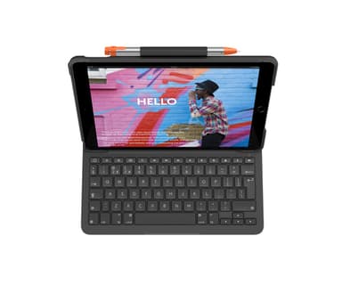 Logitech Slim Folio for iPad (7th, 8th, & 9th generation) view 2