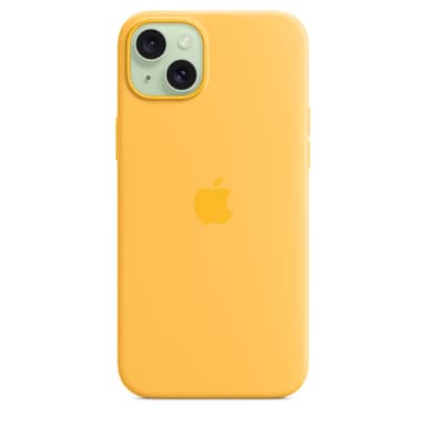 Apple iPhone 15 Plus Silicone Case with MagSafe - Sunshine view 4