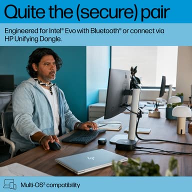 HP 685 Comfort Dual-Mode Keyboard and Mouse Combo view 4