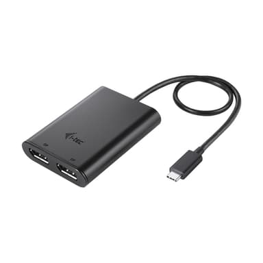 i-tec USB-C Dual 4K/60Hz (single 8K/30Hz) DP Video Adapter view 1
